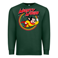Sports Green the mighty mouse Premium Sweatshirt - InspiraDesign