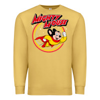 Antique Gold the mighty mouse Premium Sweatshirt - InspiraDesign