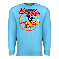 Ocean Blue the mighty mouse Premium Sweatshirt - InspiraDesign