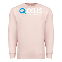 Pale Pink Mesmerizing Q Cells Premium Sweatshirt - InspiraDesign