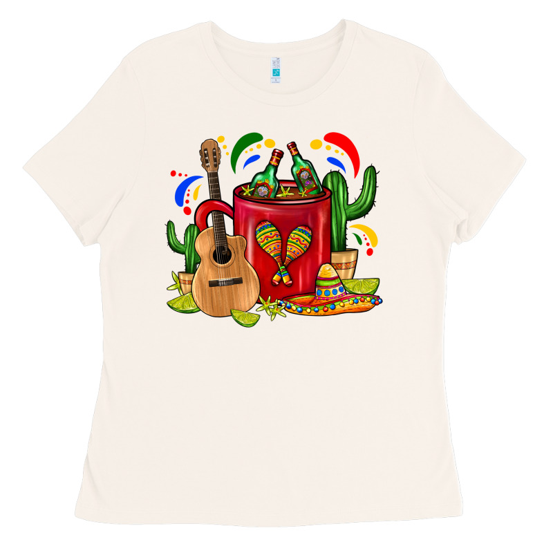 Mexico Coffee Mug Ladies Tee by FaDigitalArtStudio | Teevron