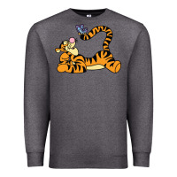 Charcoal Heather tigger Premium Sweatshirt - InspiraDesign