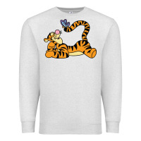 Oatmeal Heather tigger Premium Sweatshirt - InspiraDesign