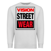 Dove Grey VISION STREET WEAR Premium Sweatshirt - InspiraDesign