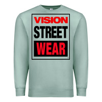 Seafoam VISION STREET WEAR Premium Sweatshirt - InspiraDesign