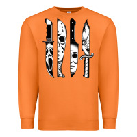 Carrot knives horror movie friday halloween horror goth evil t shirt Premium Sweatshirt - InspiraDesign