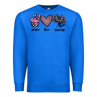 True Royal peace love racing Premium Sweatshirt - JahusDesignShop