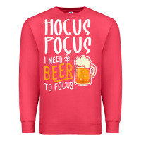 Cardinal Hocus Pocus I Need Beer To Focus Funny Halloween Witch 1 Premium Sweatshirt - InspiraDesign