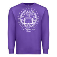 Purple Universite Paris La Sorbonne Premium Sweatshirt - InspiraDesign