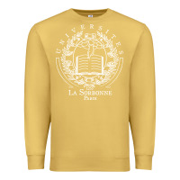 Antique Gold Universite Paris La Sorbonne Premium Sweatshirt - InspiraDesign