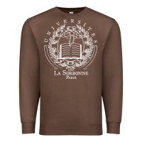 Chestnut Universite Paris La Sorbonne Premium Sweatshirt - InspiraDesign
