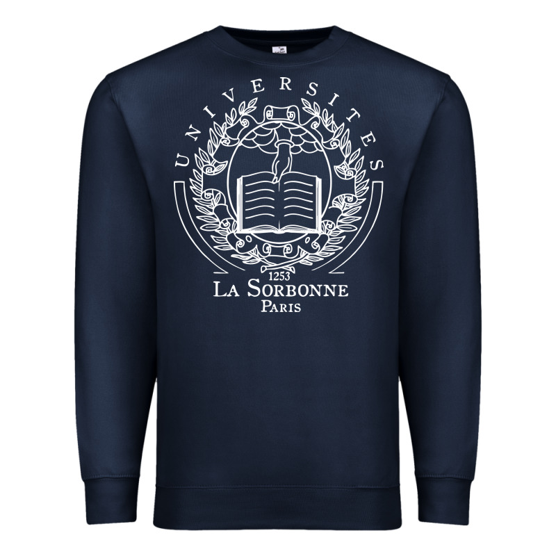Universite Paris La Sorbonne Premium Sweatshirt by InspiraDesign | Teevron