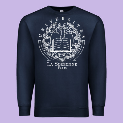 Universite Paris La Sorbonne Premium Sweatshirt Designed By Inspiradesign