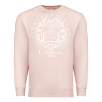 Pale Pink Universite Paris La Sorbonne Premium Sweatshirt - InspiraDesign