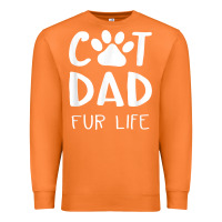 Carrot funny cat dad fathers day gift shirt fur life cat tee Premium Sweatshirt - InspiraDesign