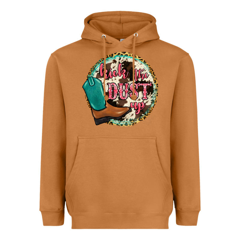 Kick The Dust Up Heavyweight Hoodie by JahusDesignShop | Teevron