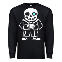 Black undertale sans Premium Sweatshirt - InspiraDesign