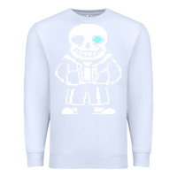 White undertale sans Premium Sweatshirt - InspiraDesign
