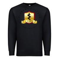 Black (ACOM) Al4b4m4, College of Osteopathic Medicine Premium Sweatshirt - InspiraDesign