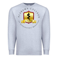 Heather Grey (ACOM) Al4b4m4, College of Osteopathic Medicine Premium Sweatshirt - InspiraDesign