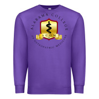 Purple (ACOM) Al4b4m4, College of Osteopathic Medicine Premium Sweatshirt - InspiraDesign