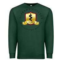 Sports Green (ACOM) Al4b4m4, College of Osteopathic Medicine Premium Sweatshirt - InspiraDesign