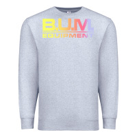 Heather Grey vintage bum equipment 02 Premium Sweatshirt - InspiraDesign