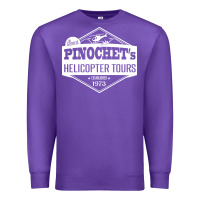 Purple Pinochet Helicopter Tours Premium Sweatshirt - InspiraDesign