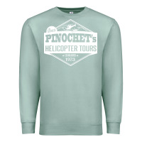 Seafoam Pinochet Helicopter Tours Premium Sweatshirt - InspiraDesign