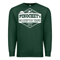 Sports Green Pinochet Helicopter Tours Premium Sweatshirt - InspiraDesign