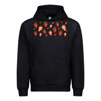 Black strawberry Urban Hoodie - Jasminsmagicworld