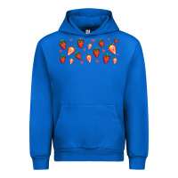 Cobalt strawberry Urban Hoodie - Jasminsmagicworld