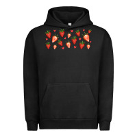 Pigment Black strawberry Urban Hoodie - Jasminsmagicworld