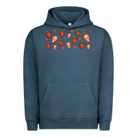 Pigment Midnight Navy strawberry Urban Hoodie - Jasminsmagicworld