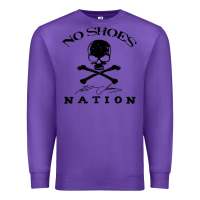 Purple kenny chesney on shoes nation tour 2022 Premium Sweatshirt - InspiraDesign
