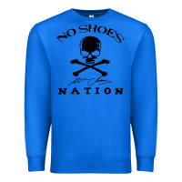 True Royal kenny chesney on shoes nation tour 2022 Premium Sweatshirt - InspiraDesign