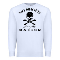 White kenny chesney on shoes nation tour 2022 Premium Sweatshirt - InspiraDesign