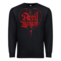 Black avril lavigne Premium Sweatshirt - InspiraDesign