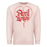Pale Pink avril lavigne Premium Sweatshirt - InspiraDesign