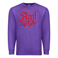 Purple avril lavigne Premium Sweatshirt - InspiraDesign
