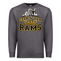 Charcoal Heather framingham state Premium Sweatshirt - InspiraDesign
