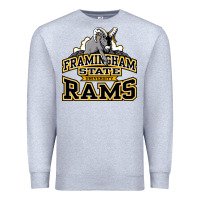 Heather Grey framingham state Premium Sweatshirt - InspiraDesign