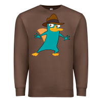 Chestnut Perry The Platypus Premium Sweatshirt - InspiraDesign