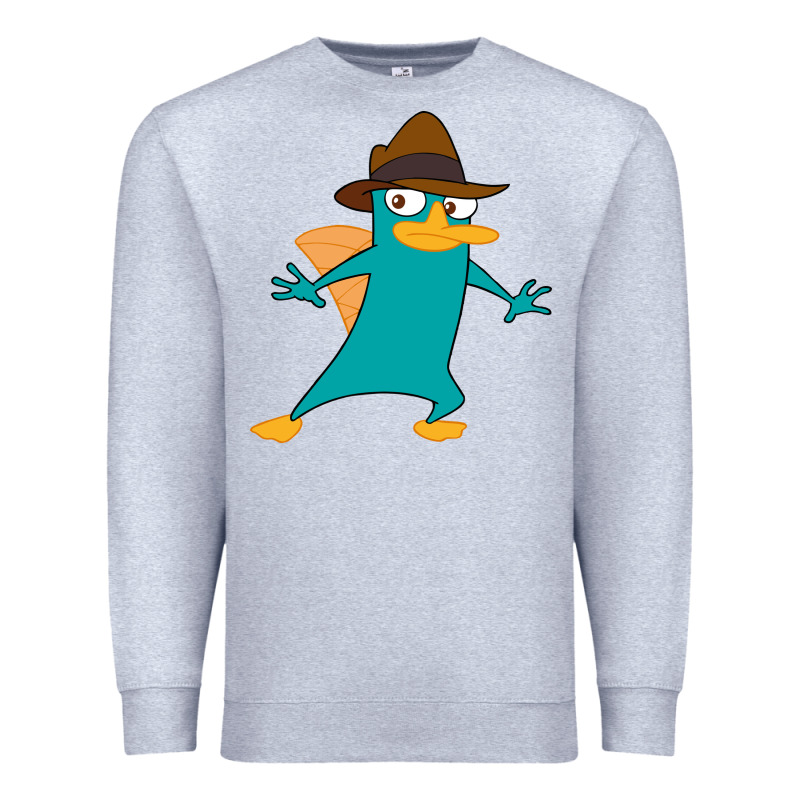 Perry The Platypus Premium Sweatshirt by InspiraDesign | Teevron