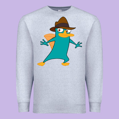 Perry The Platypus Premium Sweatshirt Designed By Inspiradesign