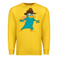 Lemon Perry The Platypus Premium Sweatshirt - InspiraDesign