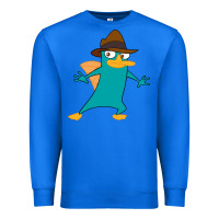 True Royal Perry The Platypus Premium Sweatshirt - InspiraDesign