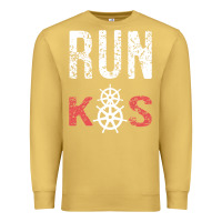 Antique Gold RUN k8s Premium Sweatshirt - InspiraDesign