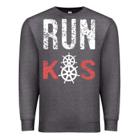 Charcoal Heather RUN k8s Premium Sweatshirt - InspiraDesign