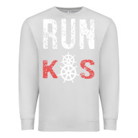 Dove Grey RUN k8s Premium Sweatshirt - InspiraDesign